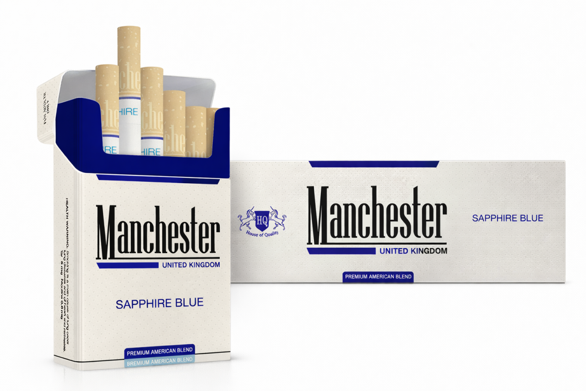 Manchester Sapphire Blue (carton) - LocalCigSupplies Australia
