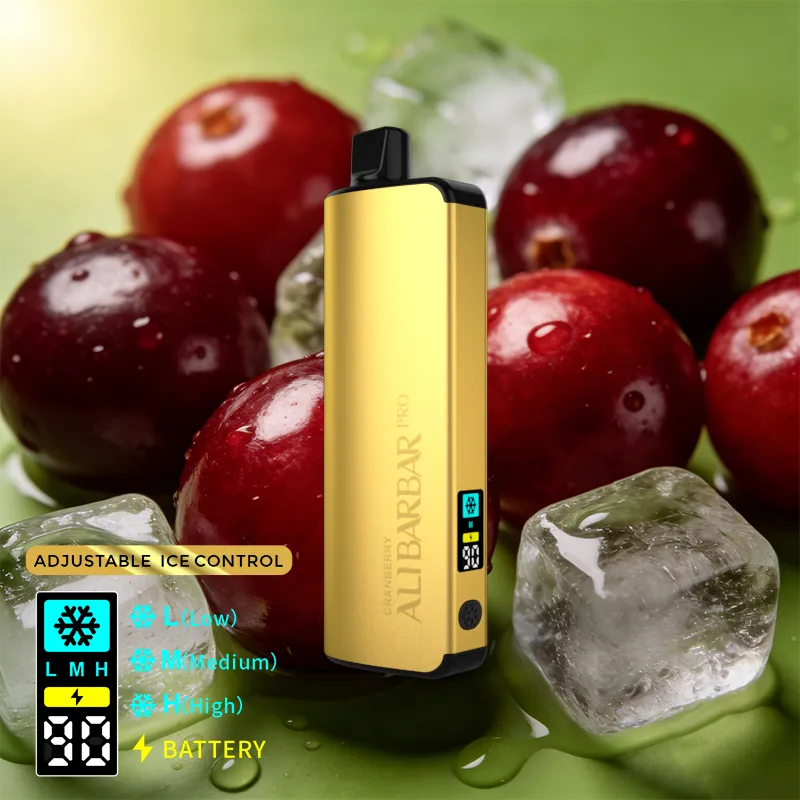 Alibarbar Pro 12000 Ice Adjust Cranberry alibarbar vape australia reviews